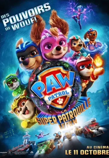 Paw Patrol: The Mighty Movie poster